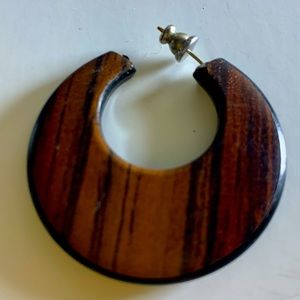 Handmade Rosewood earring/pendant